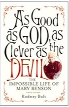 As Good as God, As Clever as the Devil: The Impossible Life of Mary Benson, reviewed for the Guardian, 9 June 2011.